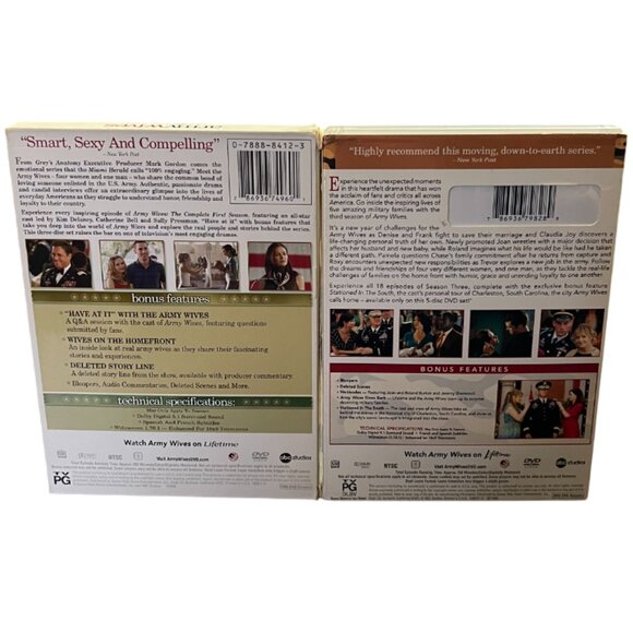 Army Wives-The Complete 1st & 3rd Seasons (DVD Set) ABC Studio - Picture 10 of 10